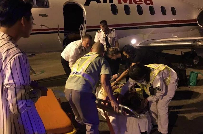 到麻栗坡县机场急救接送